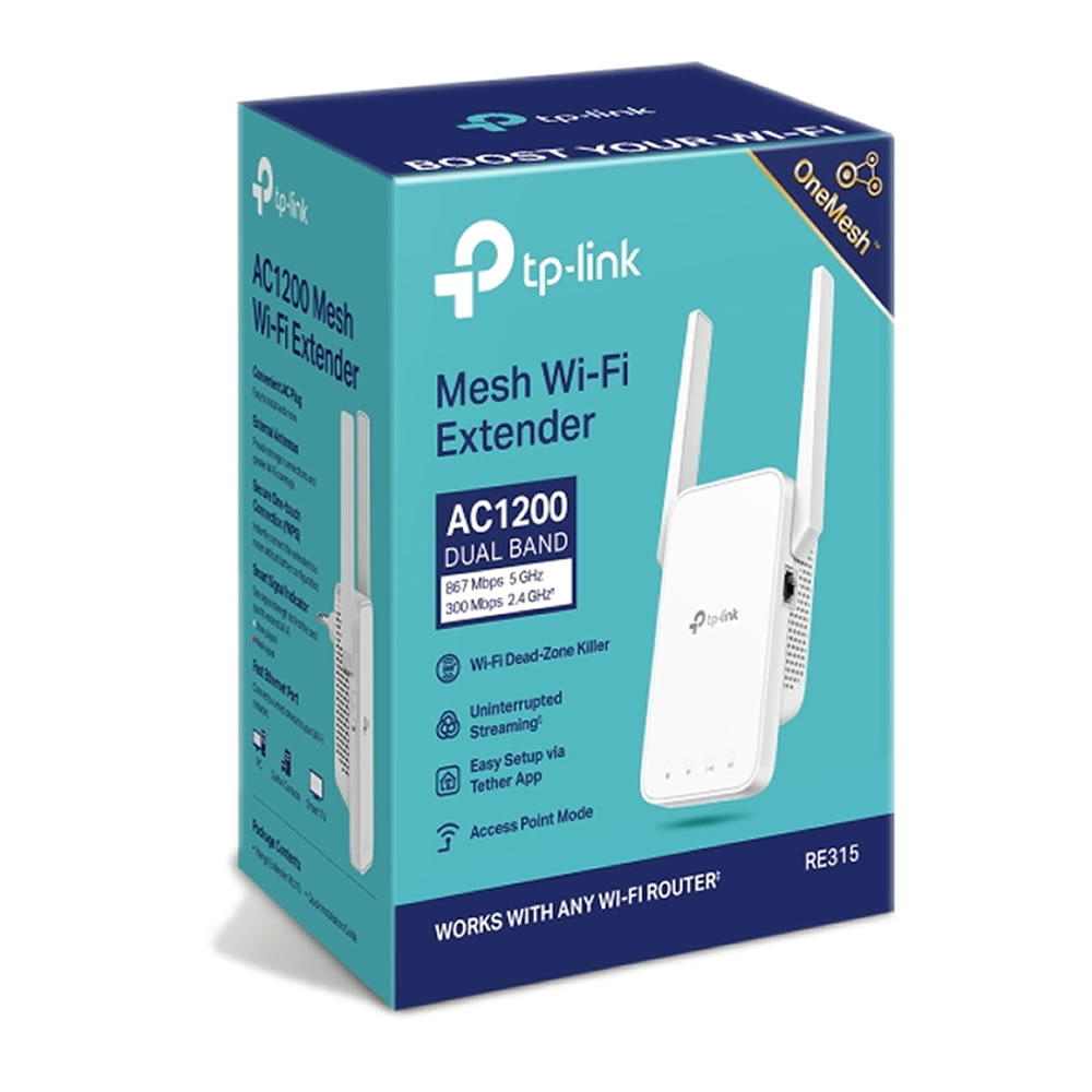 caliente alma ir a buscar Tp-Link RE315 Extensor de WiFi Doble Banda • Perolitos Geek